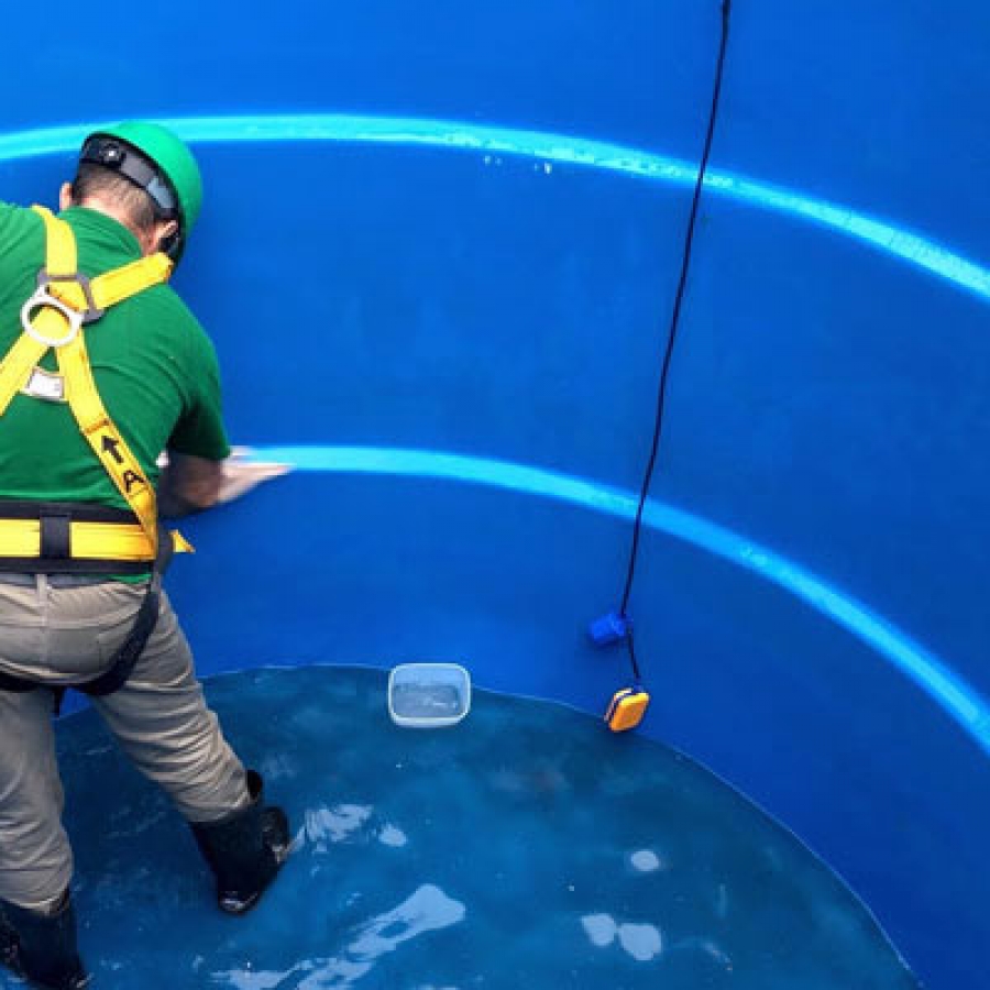 Limpeza de caixas d&#039;águas